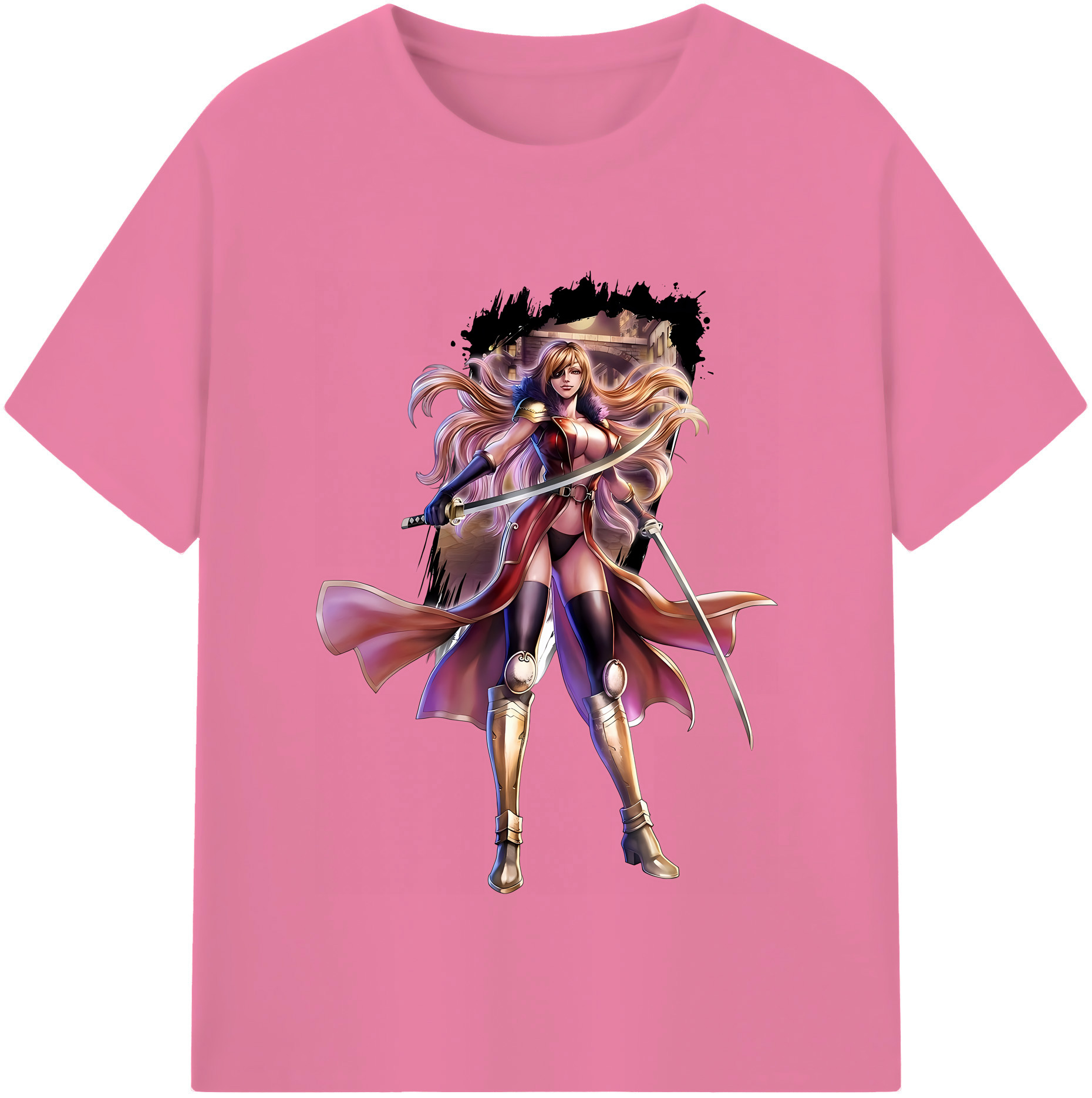 （画像用） 北斗の拳 Fist of the North Star 綿100％半袖Tシャツ（フロントプリント）